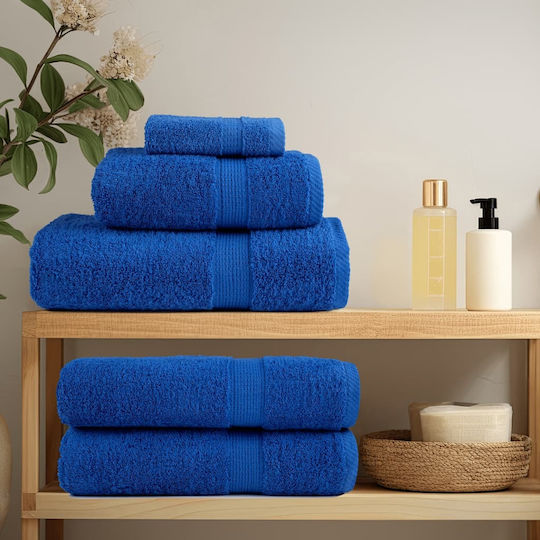 vidaXL Blue Bath Towel 600gsm