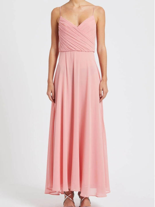 Marella Maxi Dress for Wedding / Baptism Pink