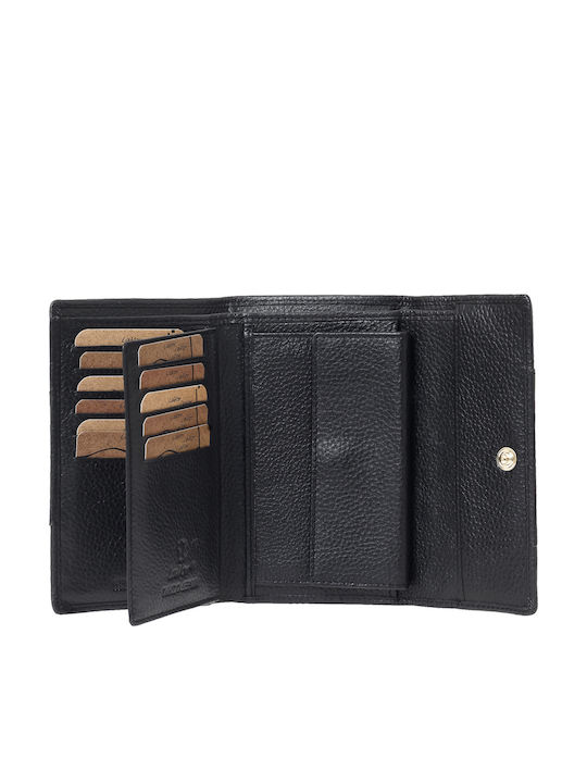 Large Leather Women's Wallet Classic with RFID Red