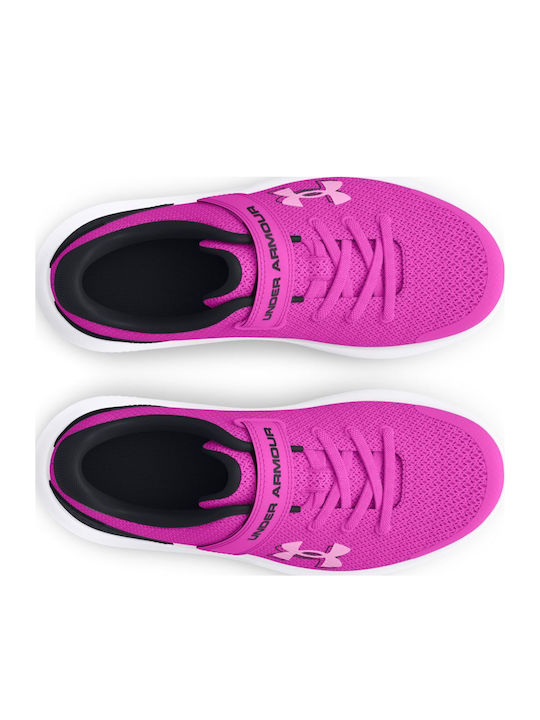 Surge 4 INF Kids Sports Shoes Running with Hoop & Loop Closure Purple