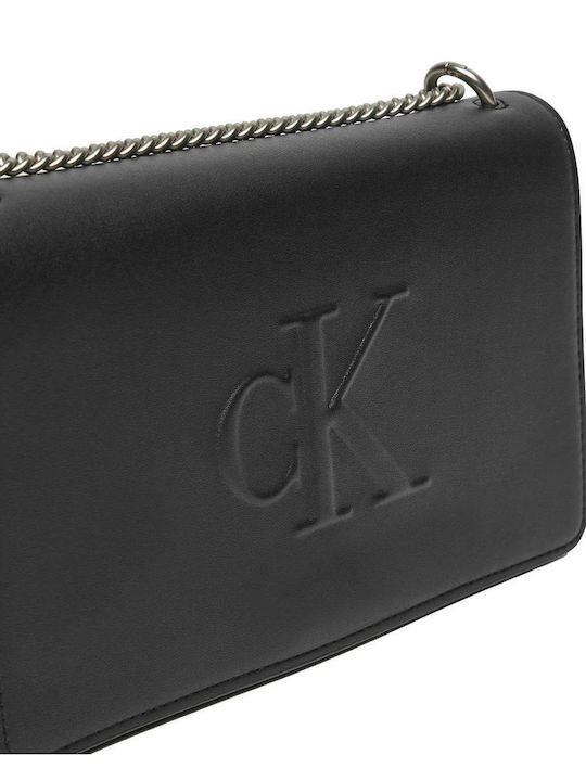 Calvin Klein Damen Tasche Schulter Schwarz