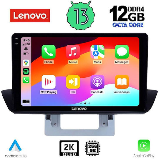Lenovo Sistem Audio Auto pentru Mazda BT-50 2012-2019 (Bluetooth/USB/WiFi/GPS/Apple-Carplay/Android-Auto) cu Ecran Tactil 9"