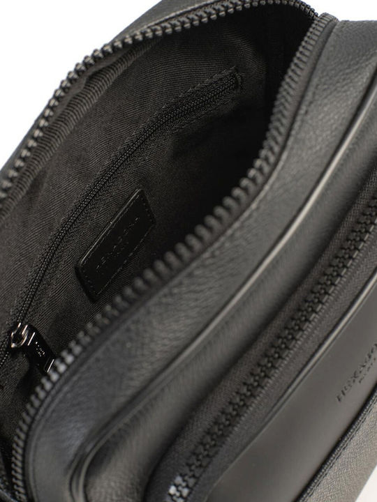 Herrentasche Schulter / Crossbody Schwarz