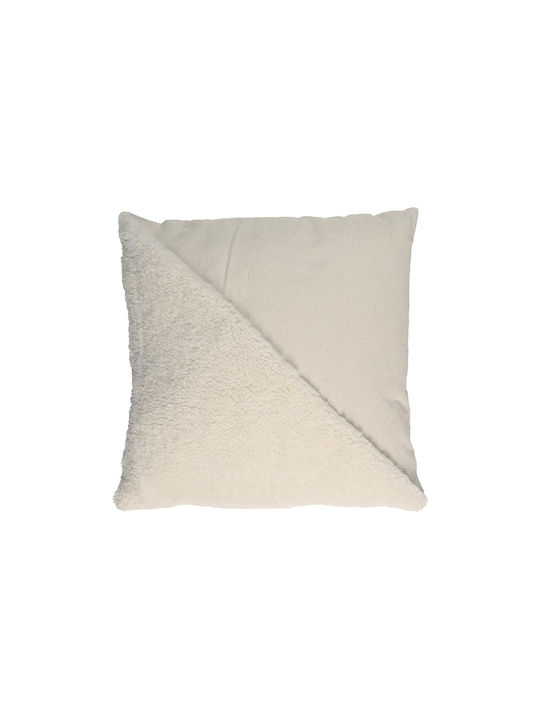 The Home Deco Factory Sofa-Kissen Beige 40x40 cm