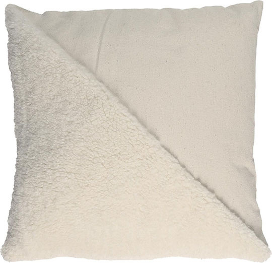 The Home Deco Factory Sofa-Kissen Beige 40x40 cm
