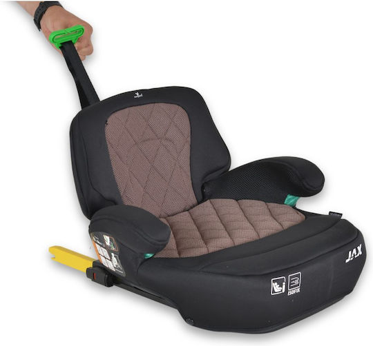 Cangaroo Jax Καθισματάκι Αυτοκινήτου Booster με Isofix Ροζ 22-36 kg