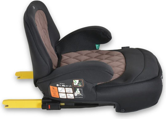 Cangaroo Jax Καθισματάκι Αυτοκινήτου Booster με Isofix Ροζ 22-36 kg