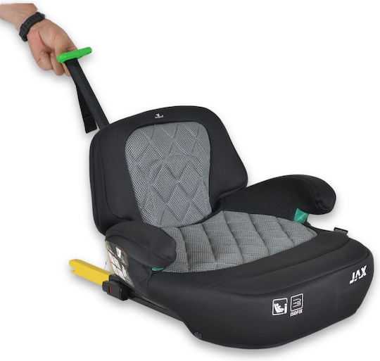 Cangaroo Jax Καθισματάκι Αυτοκινήτου Booster με Isofix Γκρι 22-36 kg