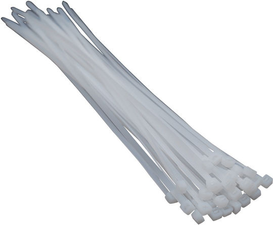 Uncle George Plastic Cable Ties 250mmx4.8mm In Transparent Colour 100pcs 03.05.02-0004-250x4.8mm
