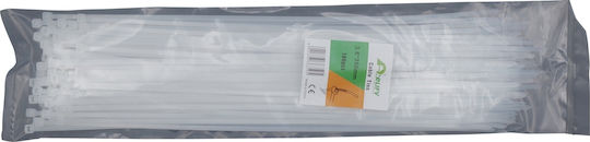 Uncle George Plastic Cable Ties 350mmx3.6mm In Transparent Colour 100 Pieces 03.05.02-0004-350x3.6mm