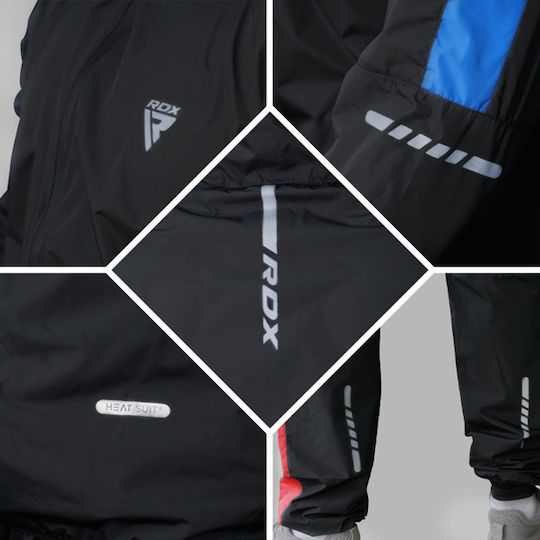 Rdx Clothing Sauna Suit H1 Blue