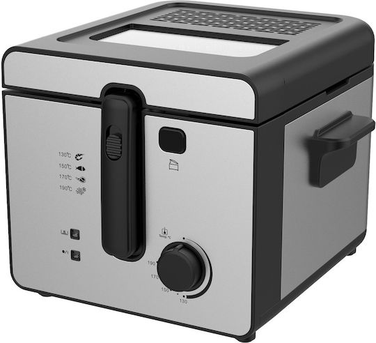 Crown Air Fryer 2.5lt Silver CDF-2516SB