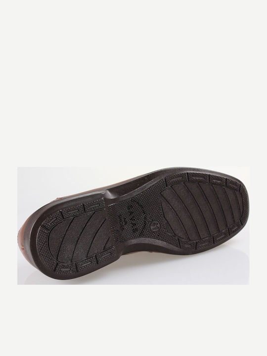 Men's Leather Casual Shoes Brown