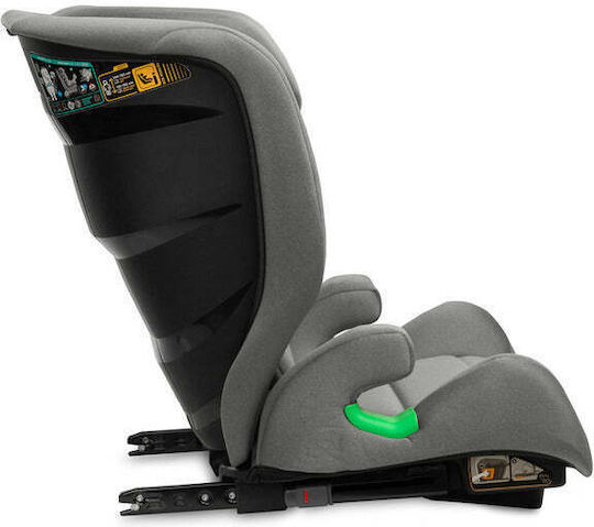 Caretero Nimbus Scaun Auto pentru Copii High-back Booster i-Size cu Isofix Grafit