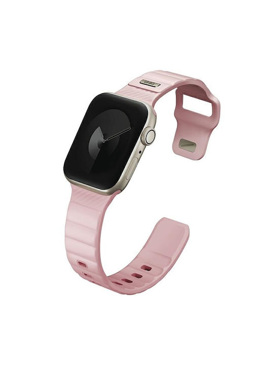 Uniq Curea Oțel inoxidabil cu Pin Roz (Apple Watch 38/40/41/42mm)