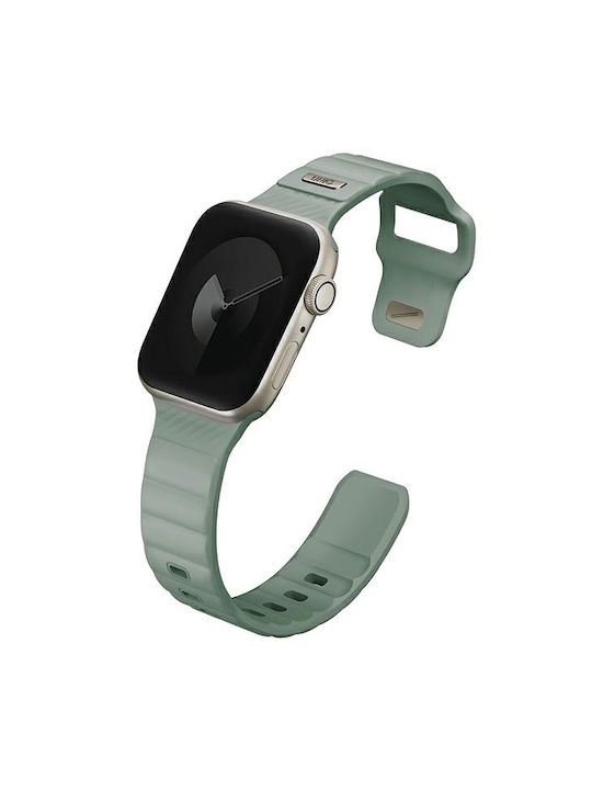 Uniq Λουράκι Δερμάτινο με Pin Πράσινο (Apple Watch 38/40/41/42mm)