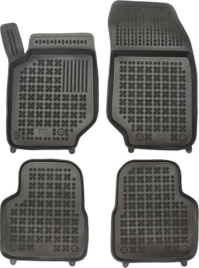 Rezaw Plast Set of Front and Rear Mats 5pcs for Citroen C4 2020+ Black