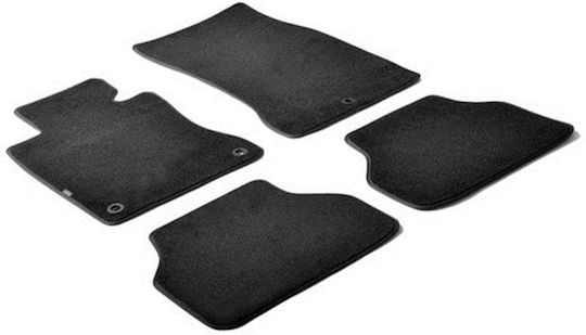 Lampa Set of Front and Rear Mats 4pcs for BMW Series 7 Black