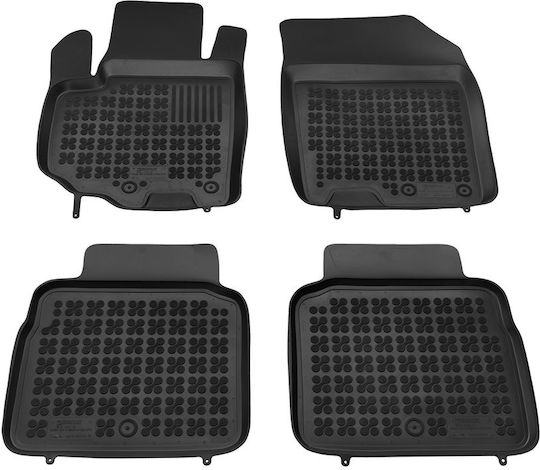 Rezaw Plast Σετ Μπροστινά και Πίσω Πατάκια 5τμχ για Suzuki SX4 S-Cross 2013 2021 Μαύρα