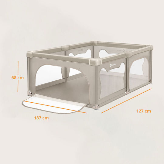 Lionelo Willow XL Park Beige Sand 207x187cm