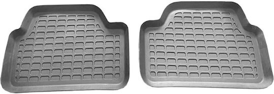 Auto Gs Set of Front and Rear Mats 4pcs Tray Type for BMW E87 2005+ Gray