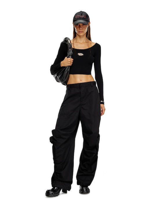Women's Blouse Long Sleeve Black
