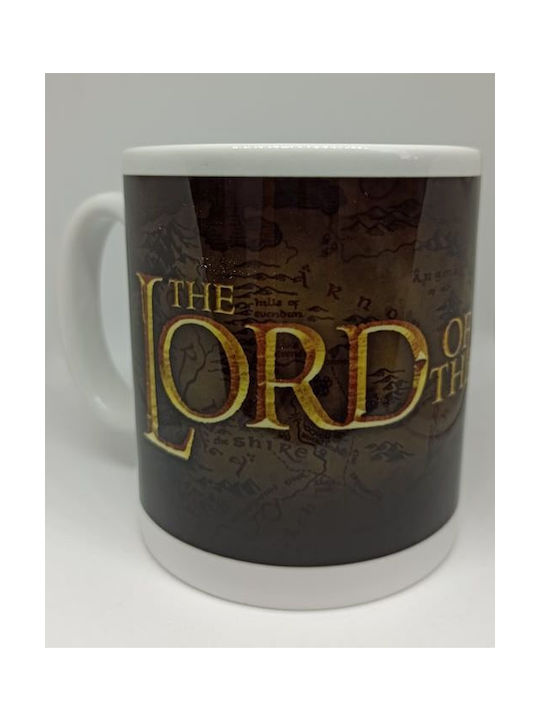 GB eye Lord Of The Rings Ceramic Cup Brown 300ml