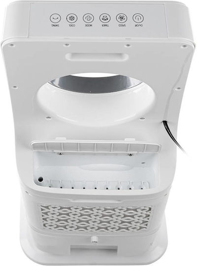 Muhler MC-4000 Ανεμιστήρας Χωρίς Πτερύγια 65W με Τηλεχειριστήριο Λευκός