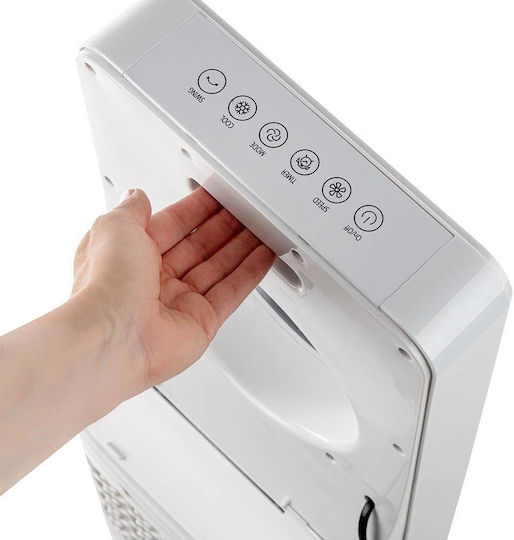Muhler MC-4000 Ανεμιστήρας Χωρίς Πτερύγια 65W με Τηλεχειριστήριο Λευκός