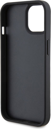 Ferrari 6.1" Back Cover Plastic Black (iPhone 15)