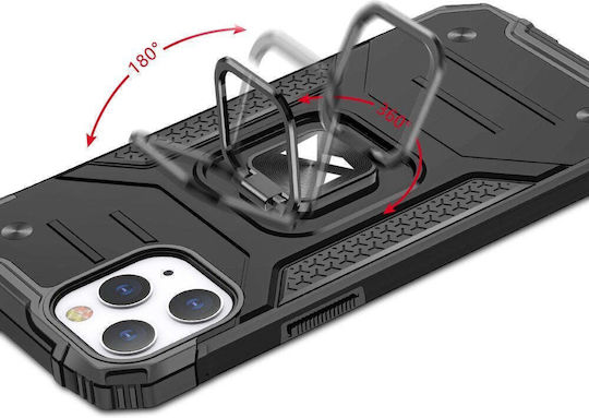Wozinsky Ring Armor Back Cover Πλαστικό Μπλε (iPhone 12 / 12 Pro)