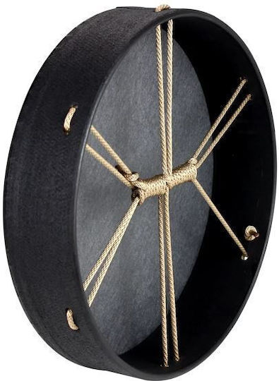Remo Bahia Buffalo Drum - Black Earth 16"