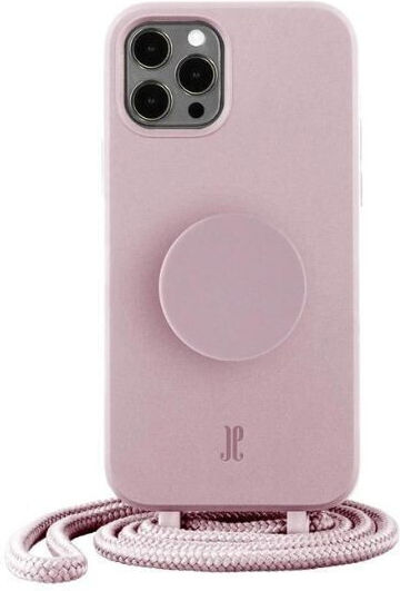 Just Elegance PopGrip Back Cover Silicone Rose Breath (iPhone 14 Pro)