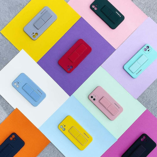Wozinsky Kickstand Flexible Задна корица Силикон Светлосин (Galaxy S21 Ultra 5G)
