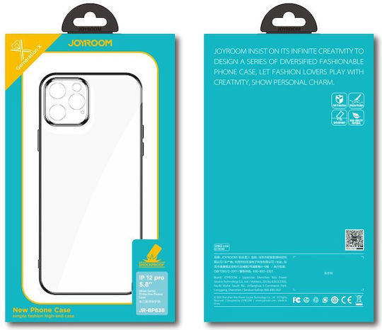 Joyroom New Beauty Back Cover Σιλικόνης Χρυσό (iPhone 12 / 12 Pro)
