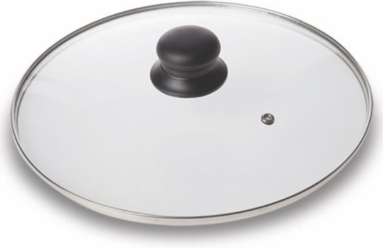 Veltihome Glass Lid for Pan and Pot 24cm