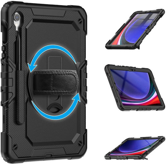 Tech-Protect Solid 360 Back Cover Μαύρη (Samsung Galaxy Tab S9 FE 10.9" X510 / X516B)