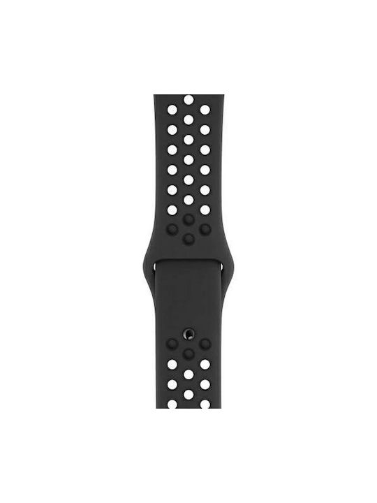 Apple Nike Sport Band Armband Silikon mit Pin Schwarz (Apple Watch 38/40/41/42mm) MX8C2ZM/A