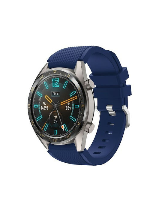 Armband Silikon Dark Blue (Huawei Watch GT/GT Pro 2/3/4/5 / Ultimate 46mm)