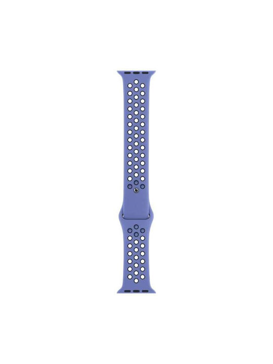 Apple Nike Sport Band Armband Silikon mit Pin Blau (Apple Watch 38/40/41/42mm) MWU62ZM/A