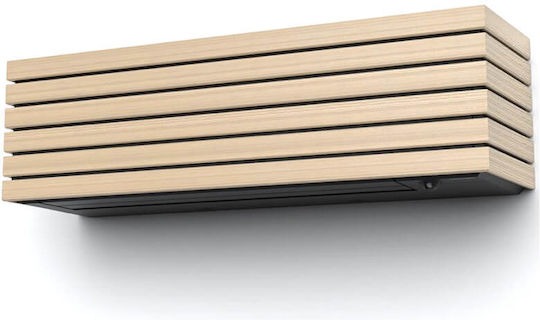 Daisekai 10 Air Conditioner Inverter 12000 BTU A+++/A+++ with WiFi and Plasma Ionizer Wood
