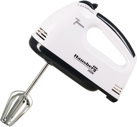 Hausberg Μίξερ Χειρός 250W Μαύρο