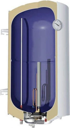 Forte Θερμοσίφωνας 60lt Glass Οριζόντιος 4kW