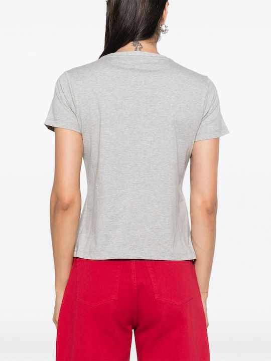 Pinko Femeie Tricou Grey