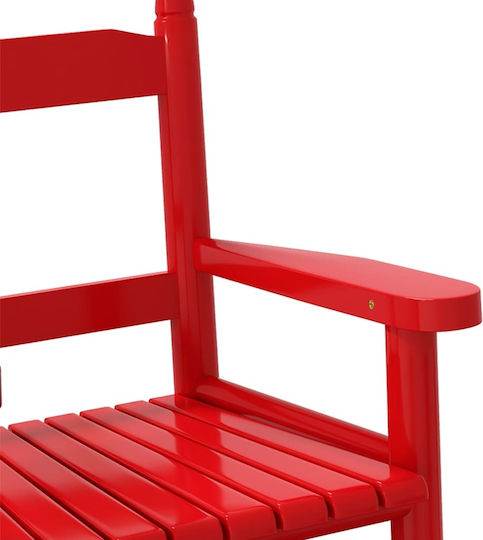 Armchair Red 36x46.5x57cm