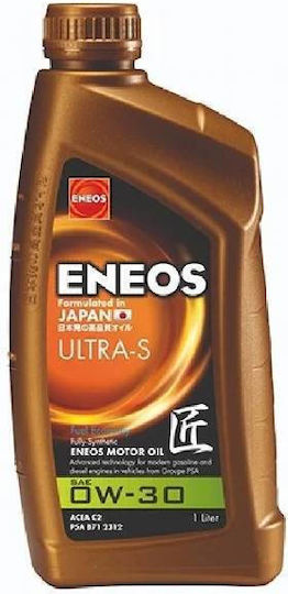 Eneos Ultra S Συνθετικό Λάδι Αυτοκινήτου 0W-30 1lt