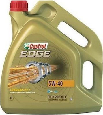 Castrol Edge Synthetic Car Oil 5W-40 4lt 135