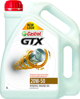 Castrol Autoöl GTX 20W-50 A3/B3 4Es