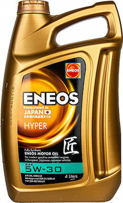 Eneos Συνθετικό Λάδι Αυτοκινήτου Hyper 5W-30 4lt