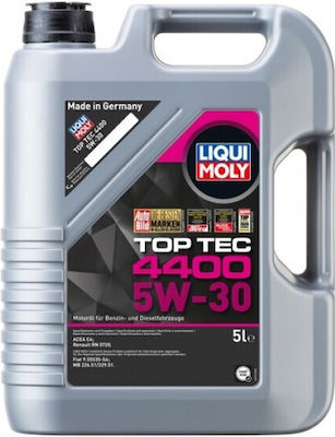 Liqui Moly Top Tec 4400 Car Lubricant 5W-30 5lt